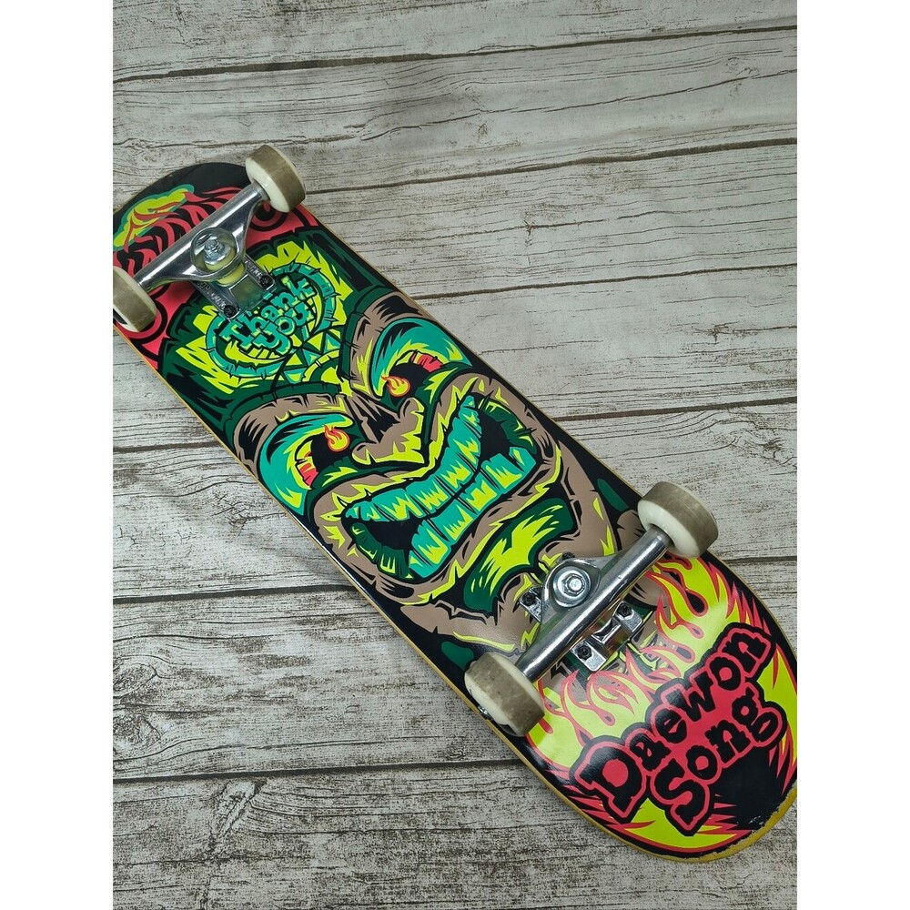 Daewon Song Thank You Tiki Skateboard